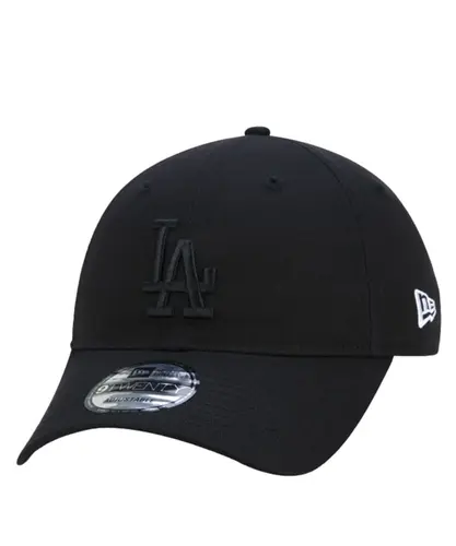 Boné New Era 9Twenty MLB Los Angeles Dodgers Aba Curva Preto