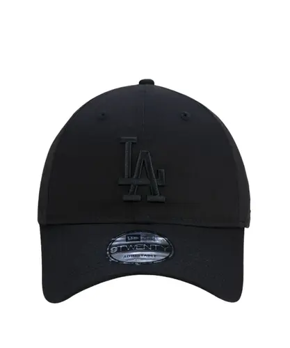 Boné New Era 9Twenty MLB Los Angeles Dodgers Aba Curva Preto