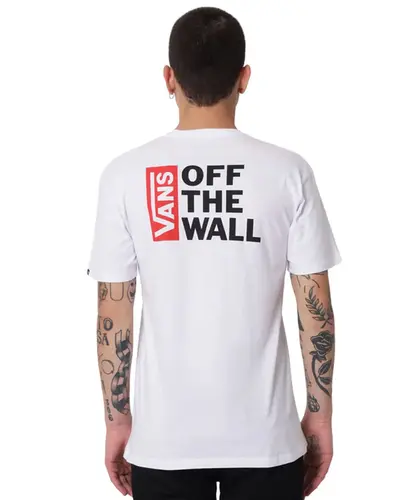 Camiseta Vans Off The Wall White