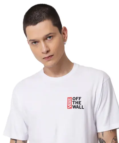 Camiseta Vans Off The Wall White