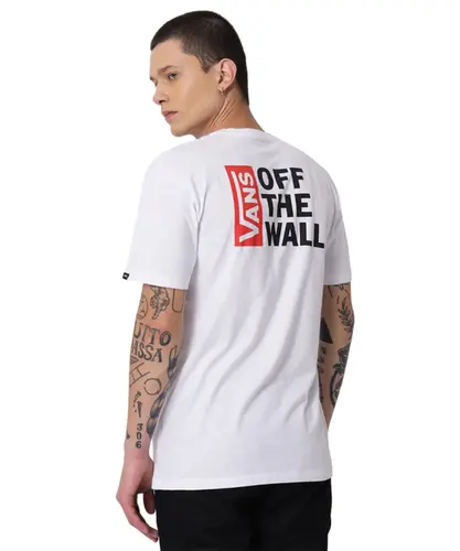 Camiseta Vans Off The Wall White