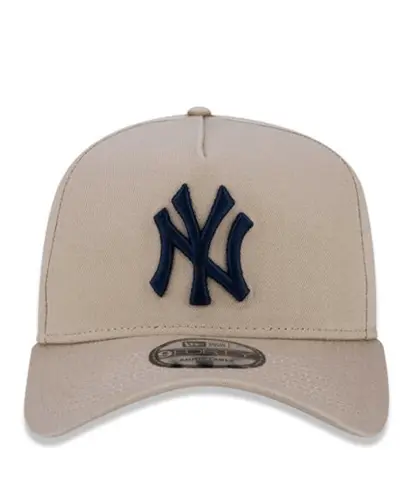 Boné New Era 9 Forty Frame New York Yankees Bege