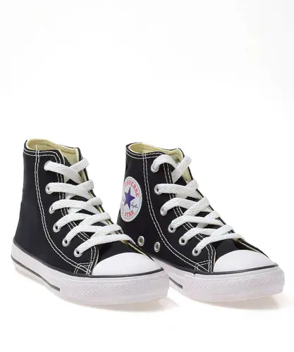 Tênis Converse Chuck Taylor All Star Kids Hi Preto