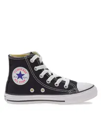 Tênis Converse Chuck Taylor All Star Kids Hi Preto