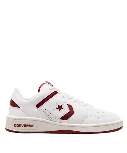 Tênis Converse Weapon Couro White Park Red
