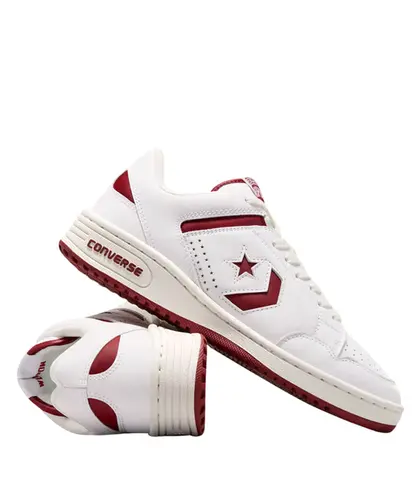 Tênis Converse Weapon Couro White Park Red