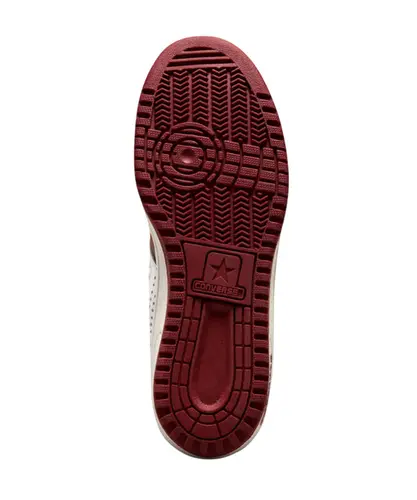 Tênis Converse Weapon Couro White Park Red