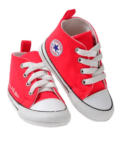 Tênis Converse Chuck Taylor All Star My First All Star Kids Vermelho Branco