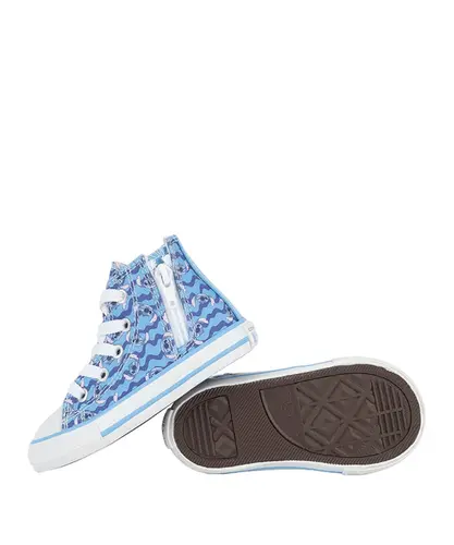 Tênis Converse Chuck Taylor All Star Side Zip Stitch Azul