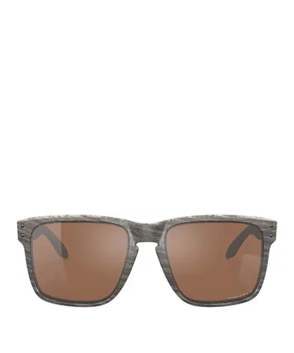 Óculos Oakley Holbrook Woodgrain Prizm Tungsten