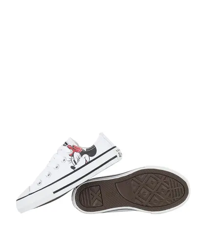 Tênis Converse Kids Chuck Taylor All Star Ox Disney Mickey & Minnie Branco
