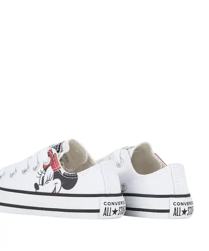 Tênis Converse Kids Chuck Taylor All Star Ox Disney Mickey & Minnie Branco