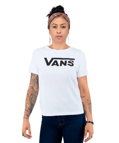Camiseta Vans Flying V Crew White