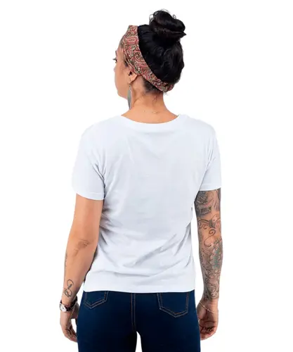 Camiseta Vans Flying V Crew White