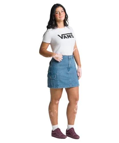 Camiseta Vans Flying V Crew White