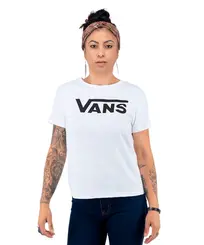 Camiseta Vans Flying V Crew White