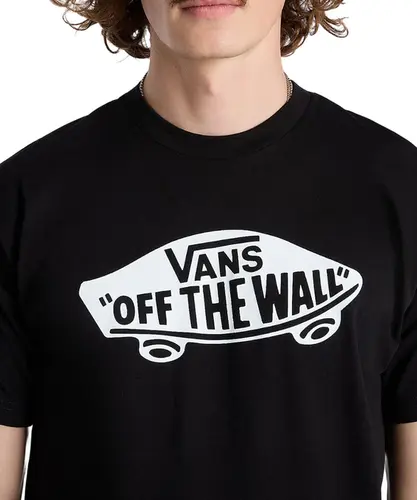 Camiseta Vans Off The Wall Classic Front Black