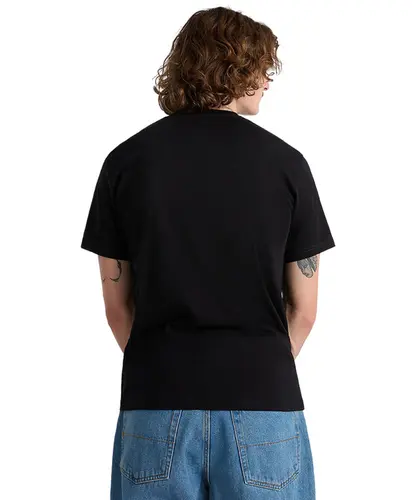 Camiseta Vans Off The Wall Classic Front Black - Camiseta Vans Off