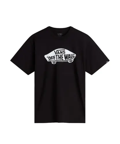 Camiseta Vans Off The Wall Classic Front Black - Camiseta Vans Off