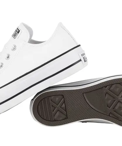 Tênis Converse Chuck Taylor All Star Platform Lift Ox Branco