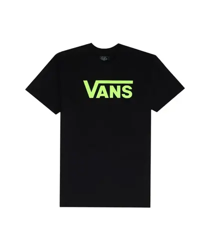 Camiseta Vans Classic Black Shadow Lime