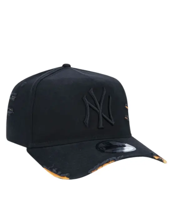 GroundY DAMAGED COTTON CASQUETTE ブラック DAMAGED COTTON CASQUETTE(FREE SIZE Black): Ground Y｜THE