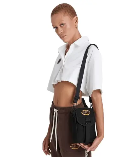Shoulder Bag Baw Carrier Utility Revival Station - Preto