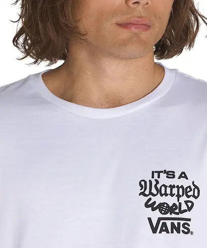 Camiseta Vans Warped World SS White