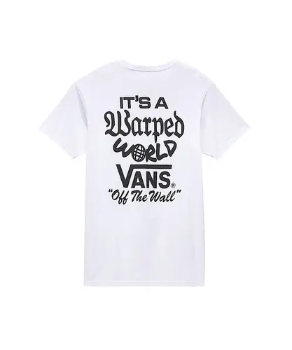 Camiseta Vans Warped World SS White