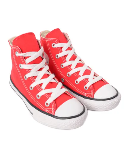 Tênis Converse Chuck Taylor All Star Kids Hi - Vermelho