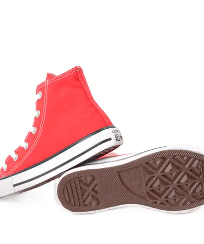 Tênis Converse Chuck Taylor All Star Kids Hi - Vermelho