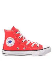 Tênis Converse Chuck Taylor All Star Kids Hi - Vermelho