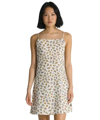 Vestido Vans Brookland Trippy Paisley Floral Marshmallow