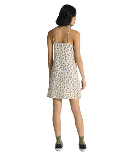 Vestido Vans Brookland Trippy Paisley Floral Marshmallow