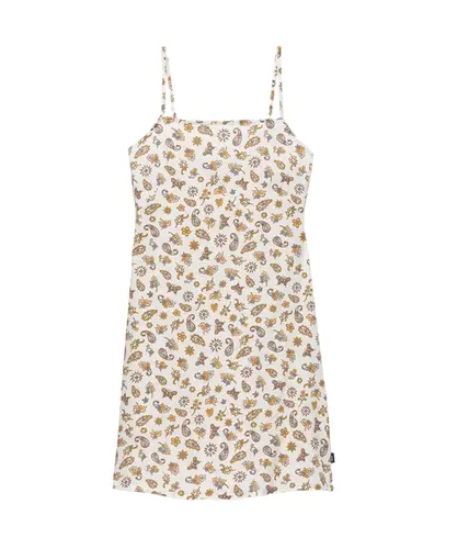 Vestido Vans Brookland Trippy Paisley Floral Marshmallow