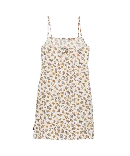 Vestido Vans Brookland Trippy Paisley Floral Marshmallow