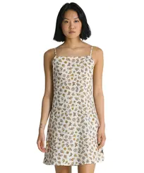 Vestido Vans Brookland Trippy Paisley Floral Marshmallow