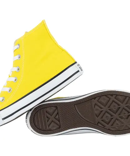 Tênis Converse Chuck Taylor All Star Seasonal Colors Cano Alto Amarelo