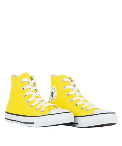 Tênis Converse Chuck Taylor All Star Seasonal Colors Cano Alto Amarelo