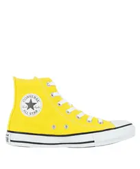 Tênis Converse Chuck Taylor All Star Seasonal Colors Cano Alto Amarelo