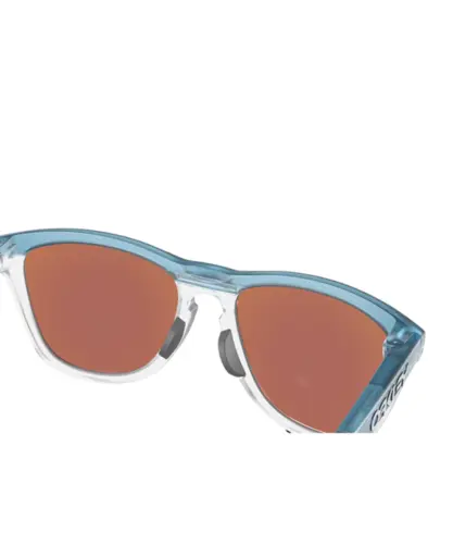 Óculos Oakley Frogskins Matte Trans Stonewash com Prizm Deep Water Polarized
