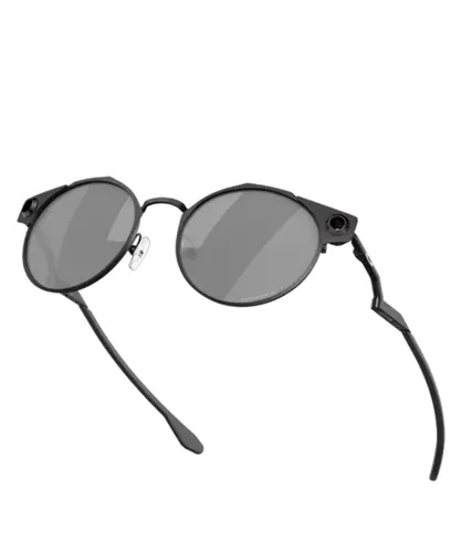 Óculos Oakley Deadbolt Stn Blk Back Polarized Satin Black