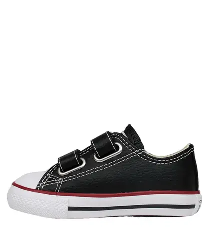 Tênis Converse Chuck Taylor All Star 2V Kids Preto Vermelho