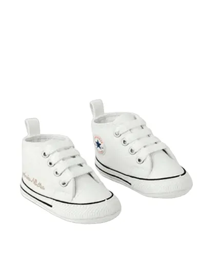 Tênis Converse Chuck Taylor My First All Star Kids Branco Branco