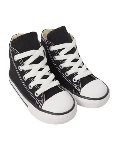 Tênis Converse Chuck Taylor All Star Kids Hi Preto