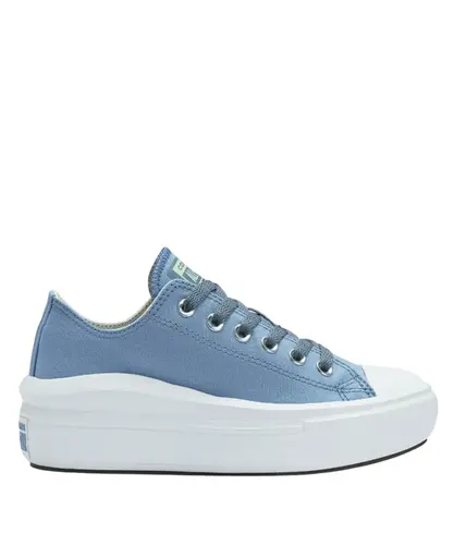 Tênis Converse Chuck Taylor All Star Move Ox Seasonal +1 Azul Aberto
