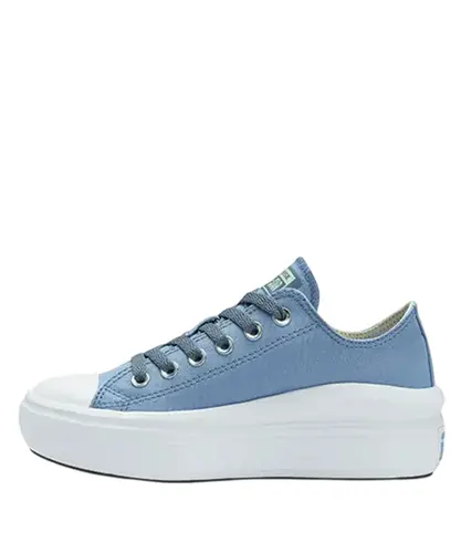 Tênis Converse Chuck Taylor All Star Move Ox Seasonal +1 Azul Aberto