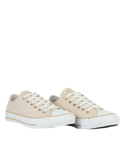 Tênis Converse Chuck Taylor All Star Ox Essential Nude Bege Claro