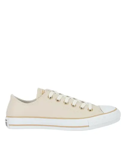 Tênis Converse Chuck Taylor All Star Ox Essential Nude Bege Claro