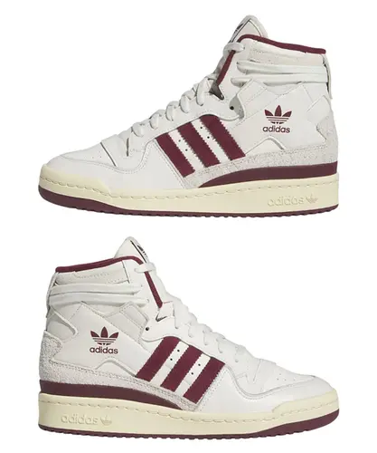 Tênis Adidas Forum 84 High Off White Shadow Red